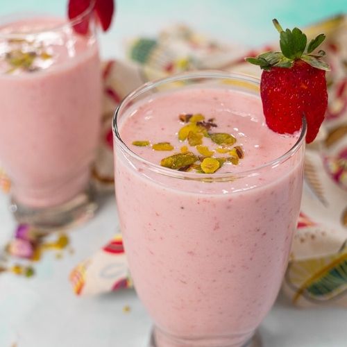 Çilekli Milkshake